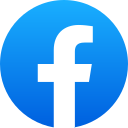 Blue Facebook icon