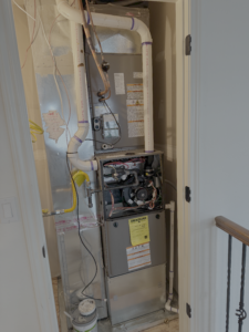 Curtis and Sons Plumbing in Parker Colorado plumbing demonstration work furnace